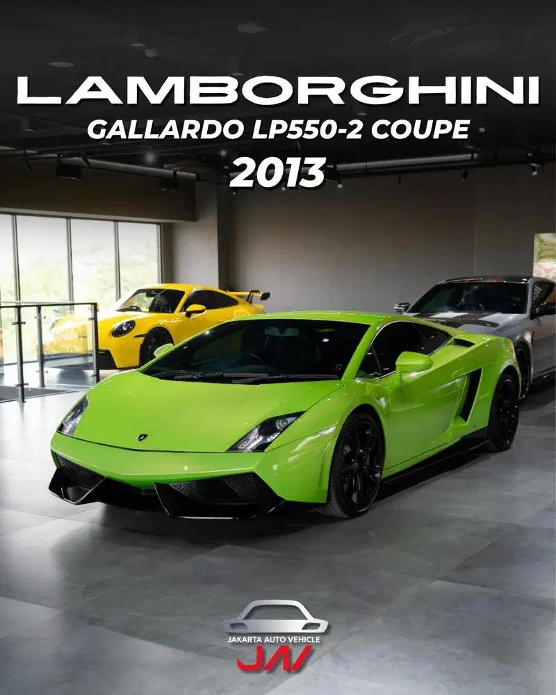 LAMBORGHINI GALLARDO LP550 2 COUPE 2013 / MINT CONDITION / LOW ODO