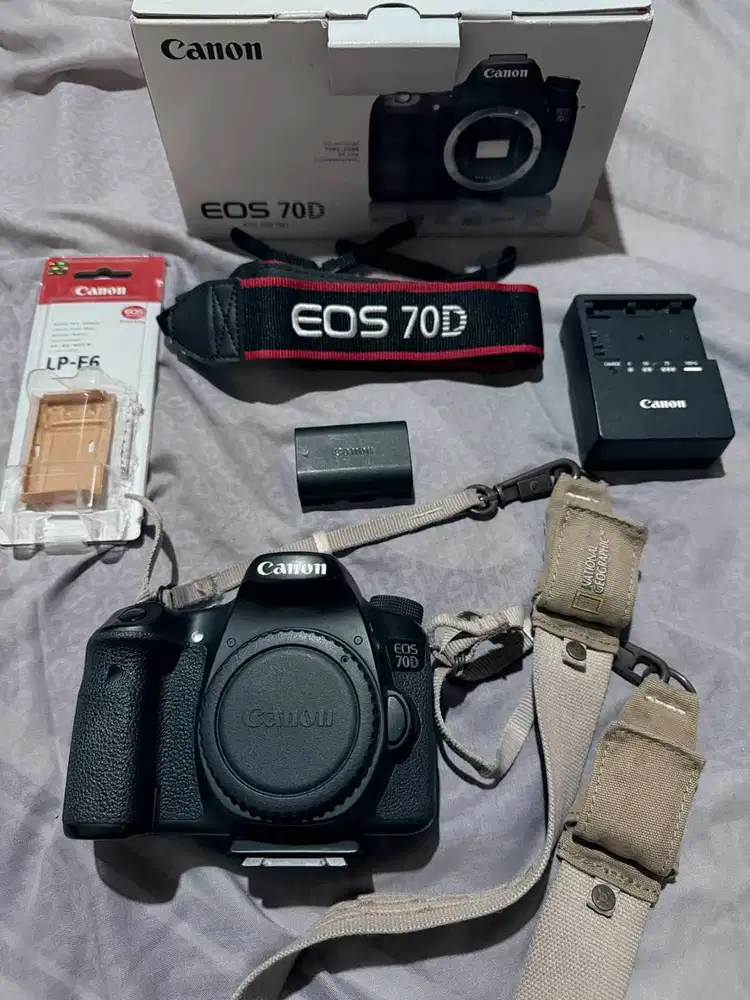 ORIGINAL FULLSET PAKET CANON EOS 70D + SIGMA 17-70mm F2.8-4 DC (Nego)