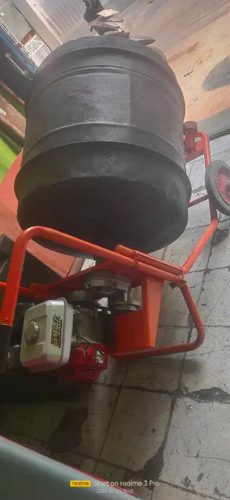 JUAL MOLEN COR BENSIN 500 LITER KONDISI HIDUP Minus karburator