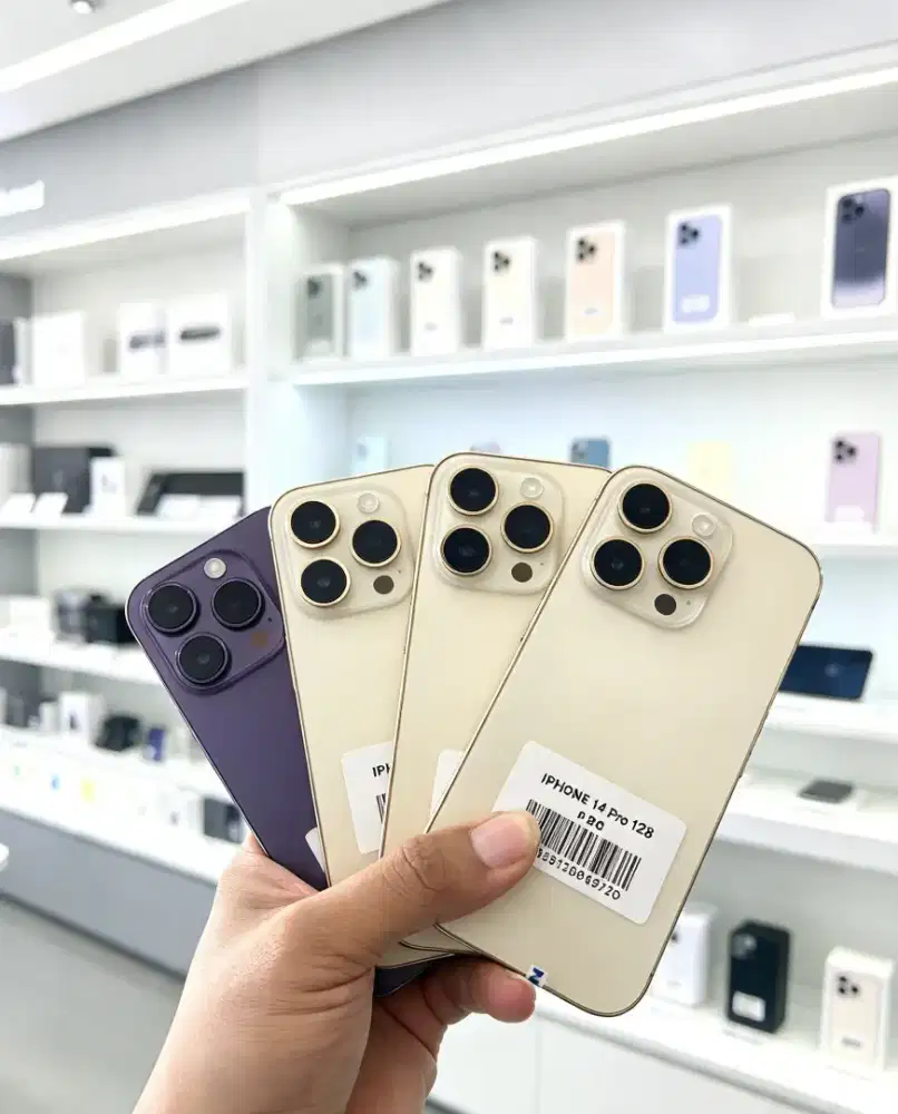 Iphone 14 pro 128 beacukai super like new