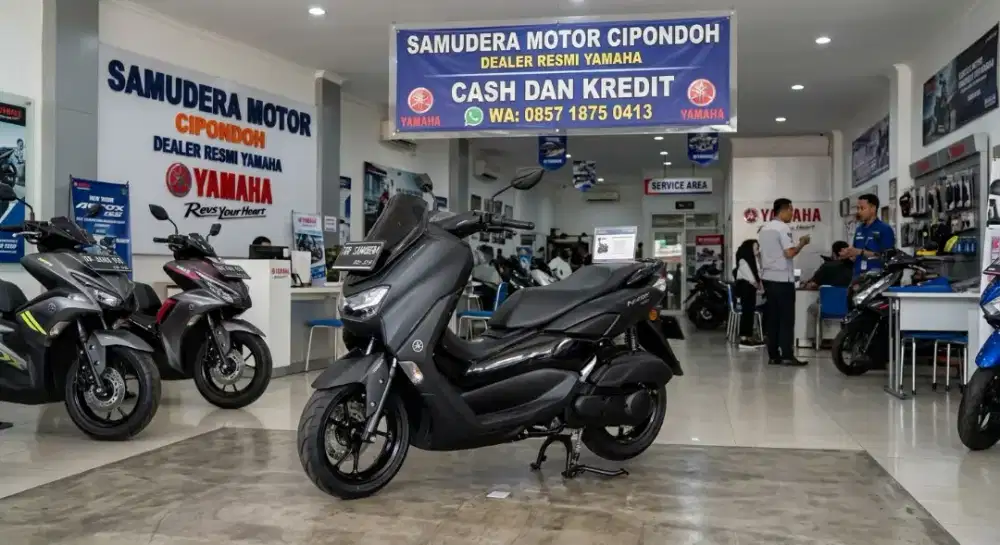 Yamaha all type baru cash and kredit, motor sampai baru bayar