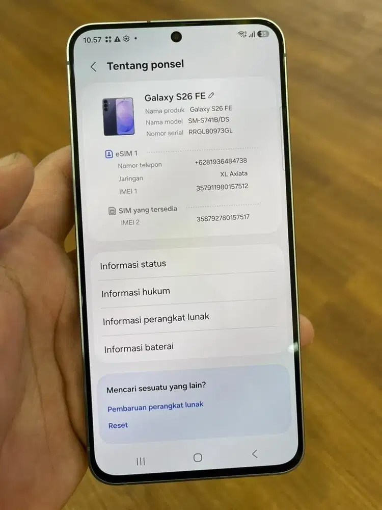 Samsung S26 FE.