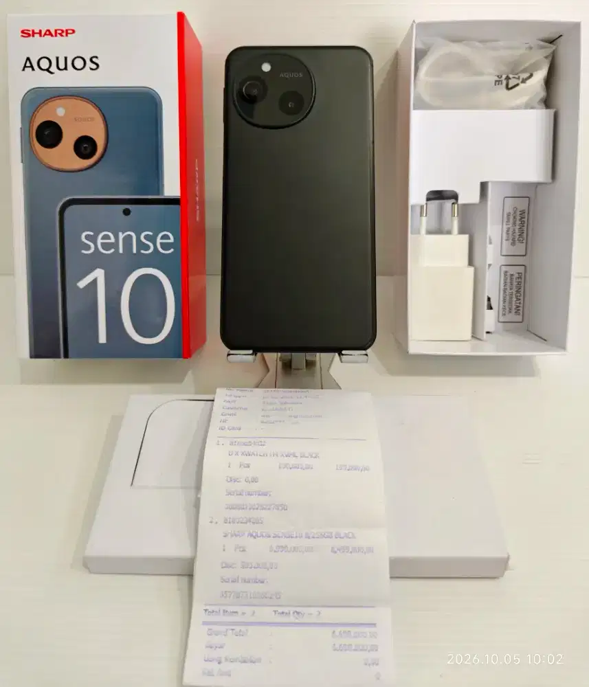 Sharp aquos sense 10 5G 8/256 Gb Likenew99% Resmi On Sept27 bisa TT/BT