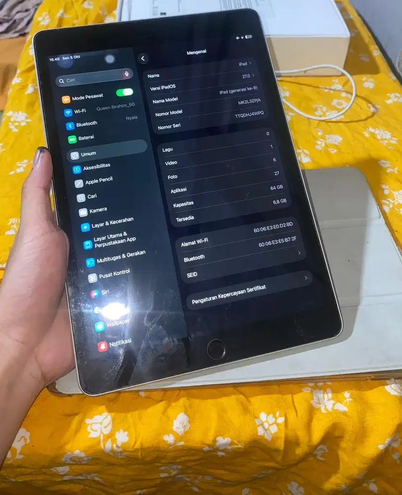 iPad gen 9 64GB resmi Apple