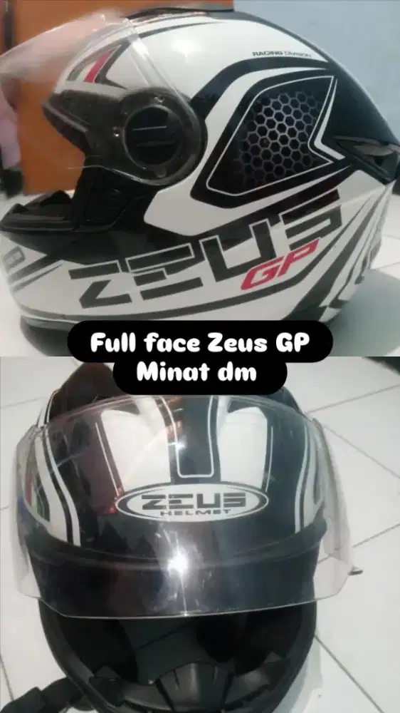 Helm zeus GP black