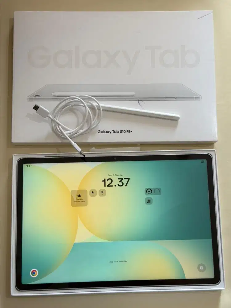 Samsung Tab S10 FE Plus 12/256 - Wifi - Silver - Like New