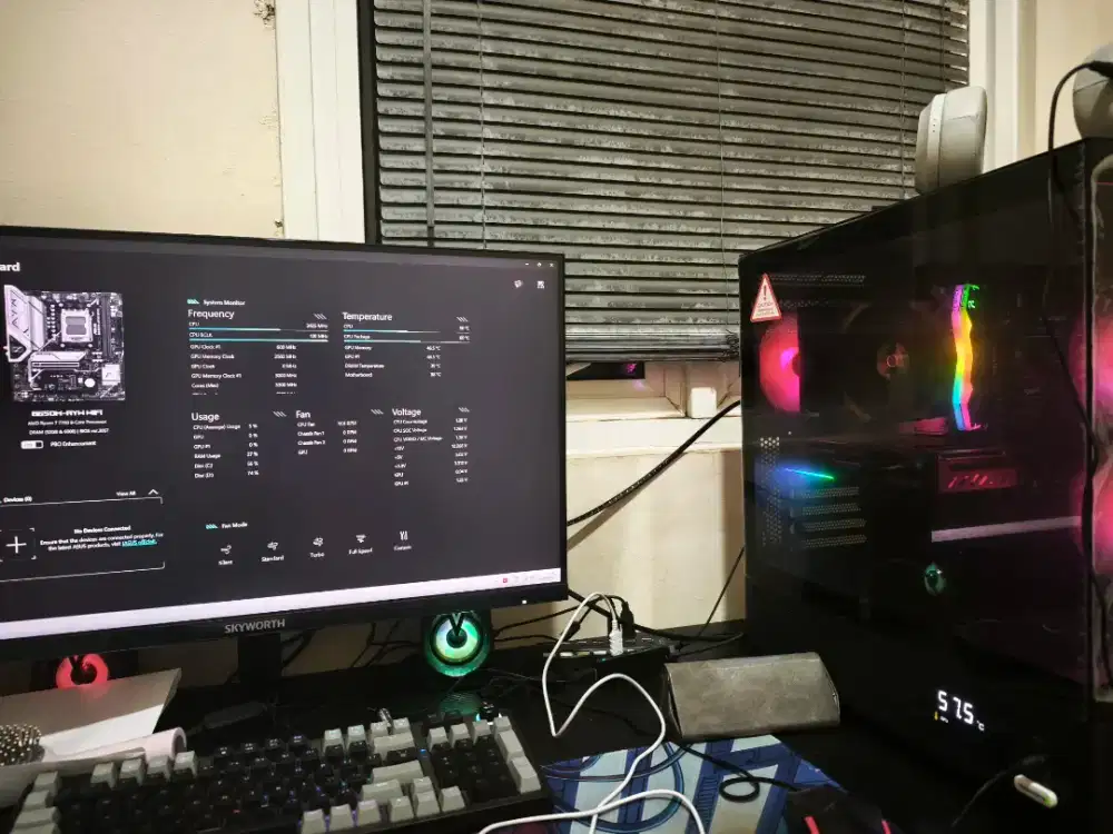 PC Gaming AMD Ryzen 7 RX 9060XT 16GB