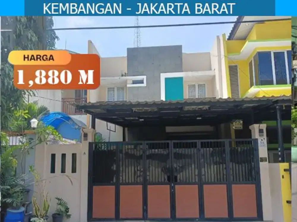 Kembangan - Rumah Mewah Harga Murah. SHM LT 175 M2. Dijalan Rudal 4. Kembangan . Joglo. Jakarta Barat
