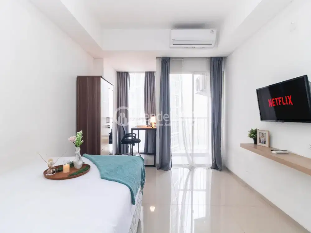 Disewakan Apartemen Pacific Garden tipe Studio Full Furnished | PFGA098