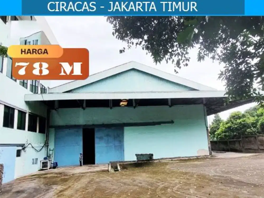 Dilelang Gudang Raya Poncol No.88 Jarang Ada