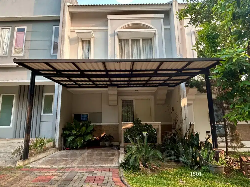 Rumah dalam Cluster di Lingkungan Yang Asri Di Sevilla BSD