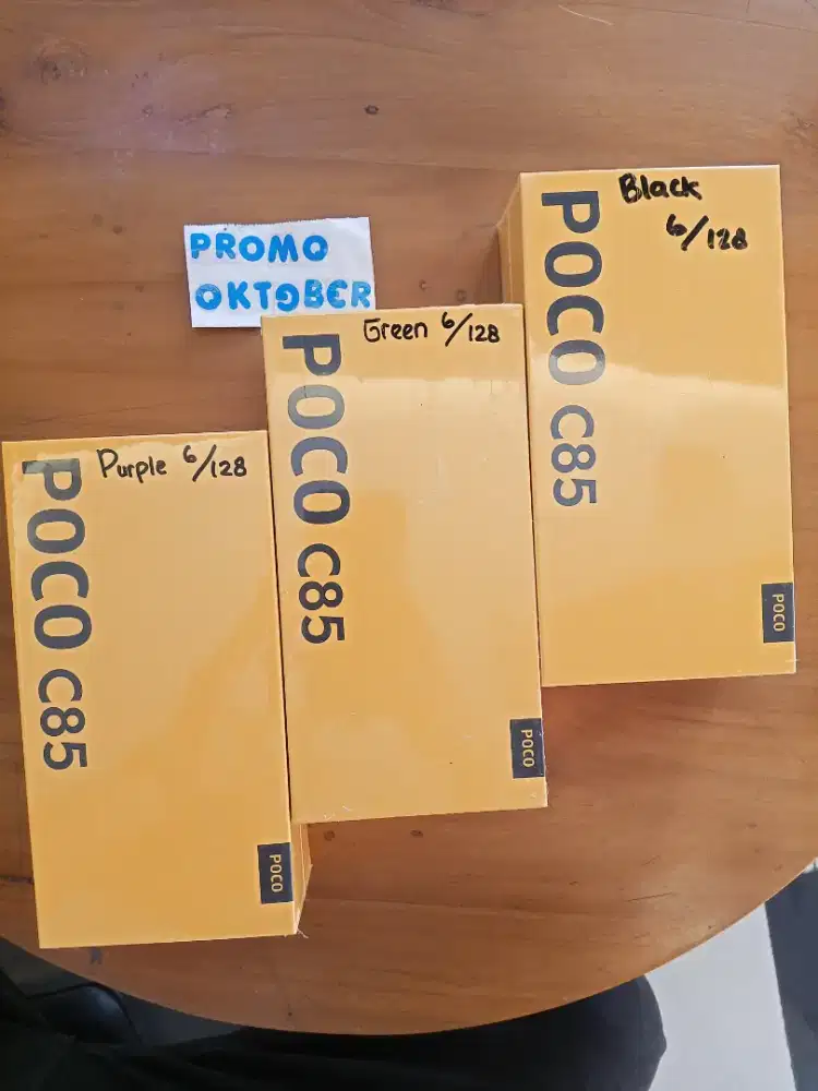 Poco C85 6/128, Garansi Resmi, READY