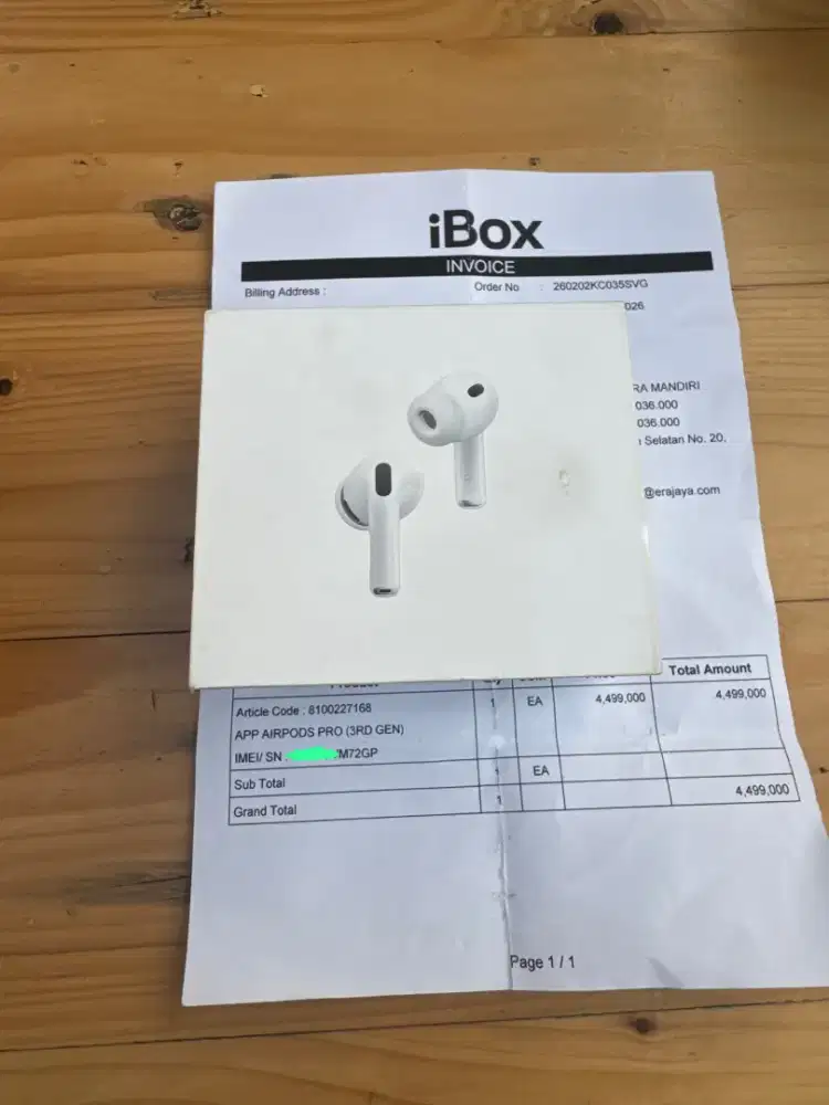 Airpods pro 3 ibox like new