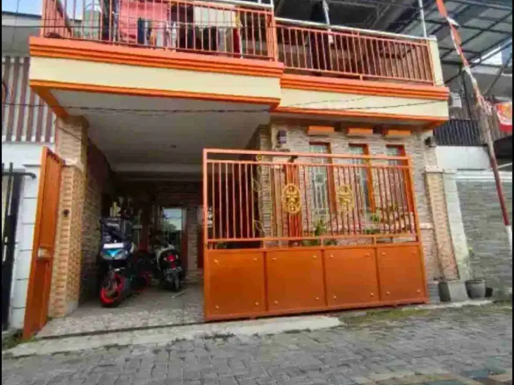 Jual Cepat Rumah 2Lt Minimalis Cluster Aman di Gading Indah Bulak Surabaya