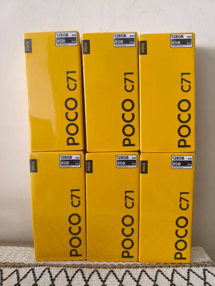 Poco C71 4+4gb / 128gb New Segel Garansi Resmi