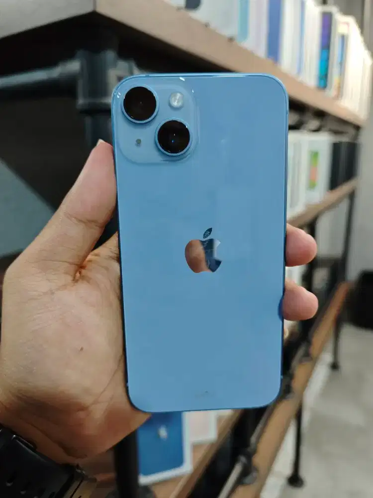 iPhone 13 mini 128gb (BLUE) BH 86% BEACUKAI