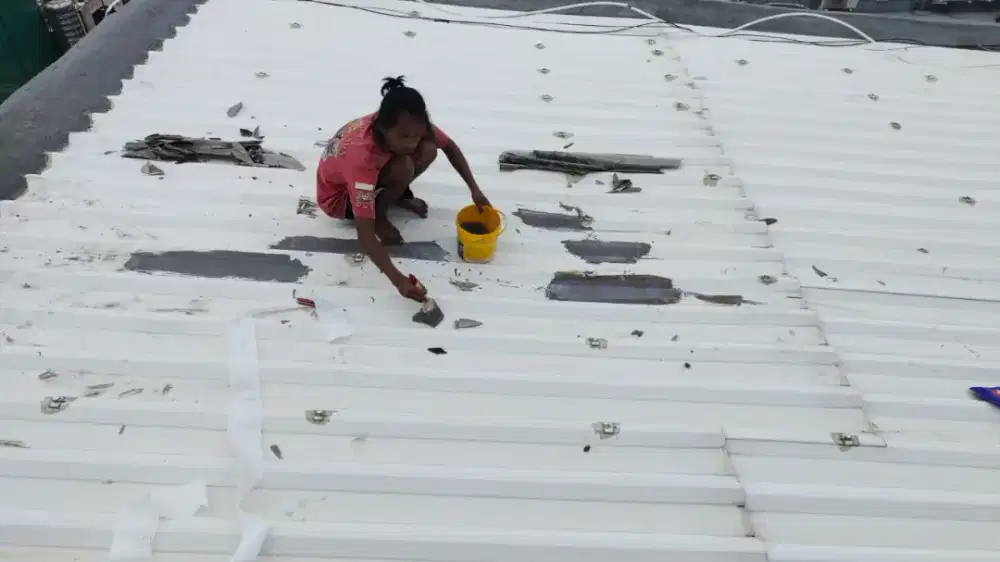 Layanan jasa atap bocor,talang air,renovasi rumah,kanopi,flapon,kramik