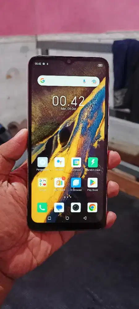 Infinix Hot 20i 4/128 normal tinggal pakek