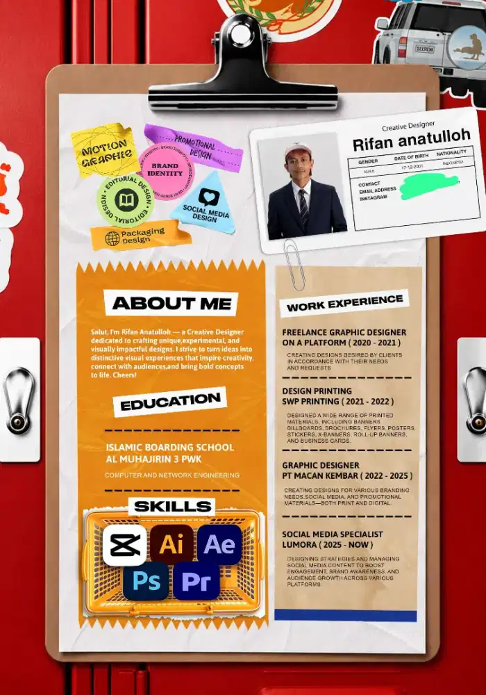 Butuh loker secepat nya / senior grapich design
