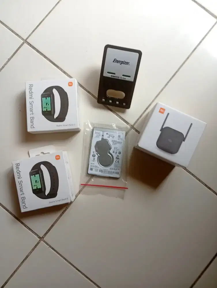 Borong / Satuan - Xioami Smartband, Wifi Extender, External Harddisk