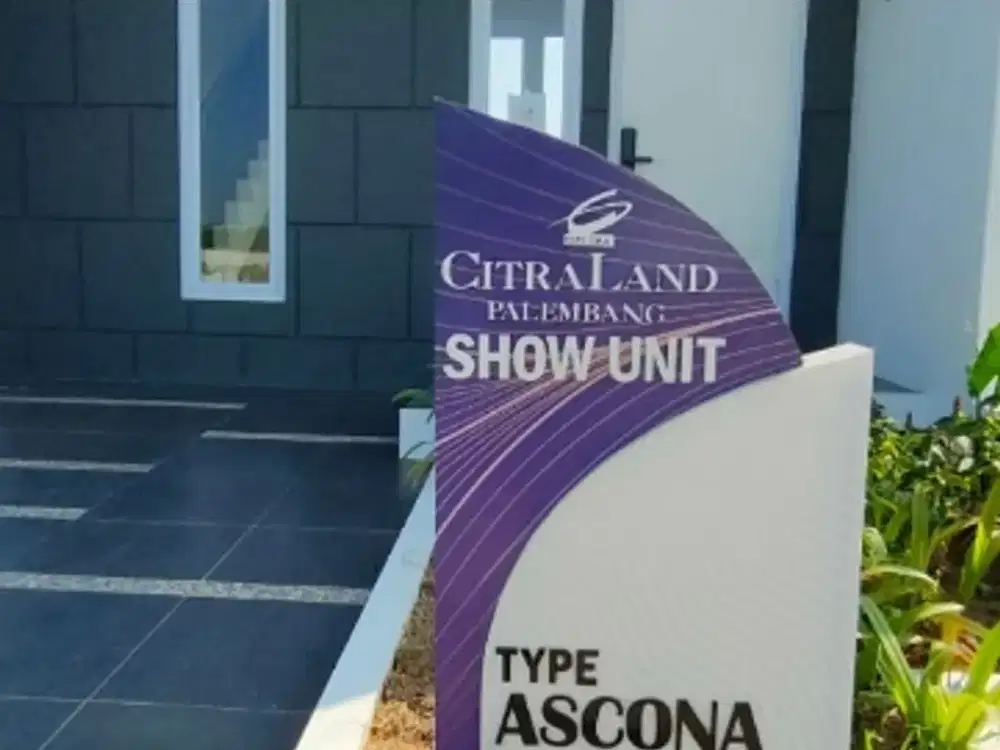 Rumah Ascona maja CitraLand Palembang