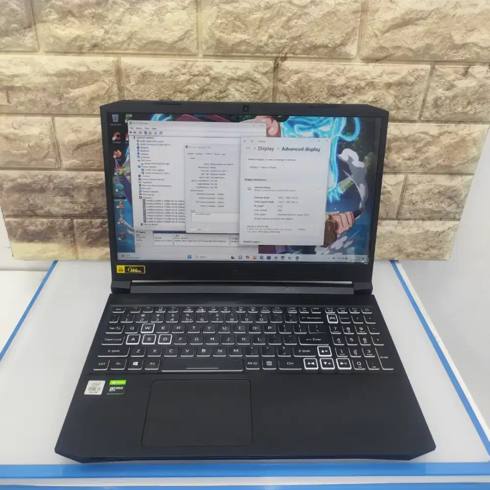 Acer Nitro 5 An515-55 Core i5-10300h Ram 8gb Ssd 512gb Gtx 1650 Ti