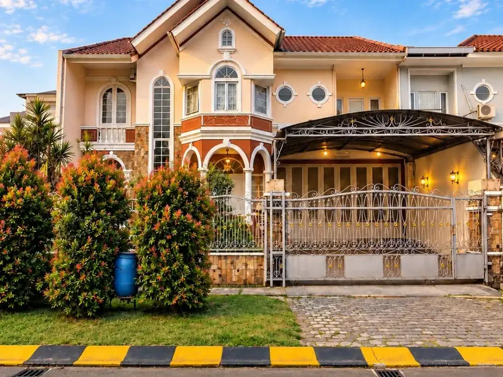 DIJUAL RUMAH BESAR HIGH CEILING PUSPITA LOKA BSD