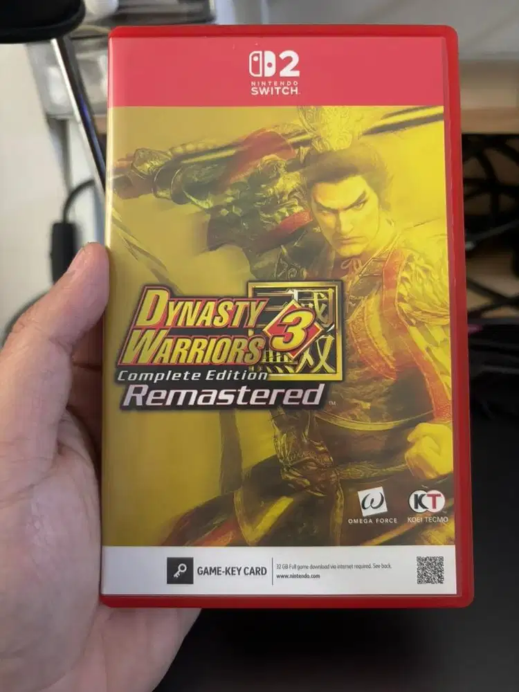 WTS Dynasty Warrior 3 remastered Switch 2