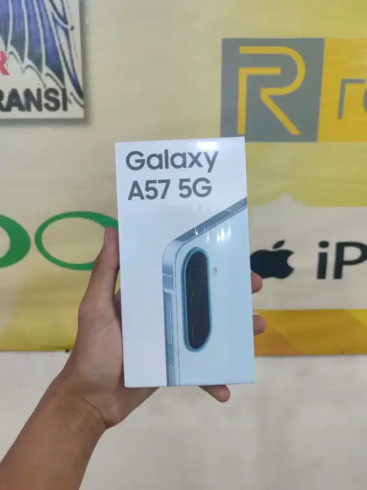 new samsung Galaxy A57 5G ram8/256 garansi resmi 1 tahun