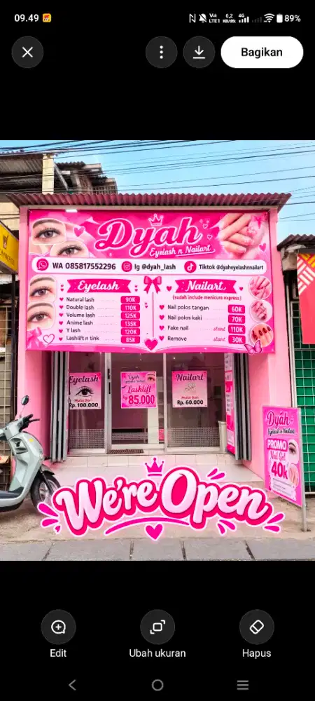 Dibutuhkan Therapist ( Nail & Eyelash )