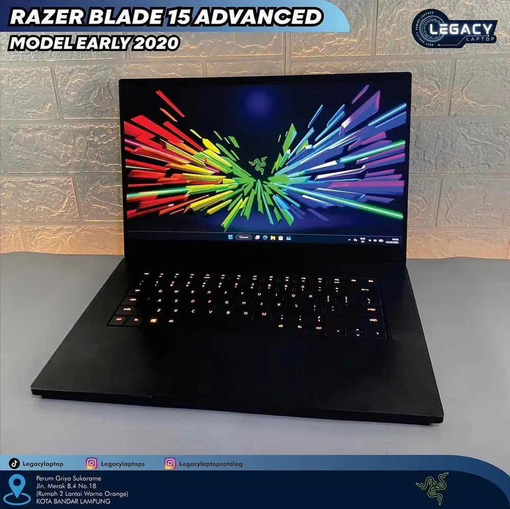 Razer Blade 15 Advanced Model Mid 2020