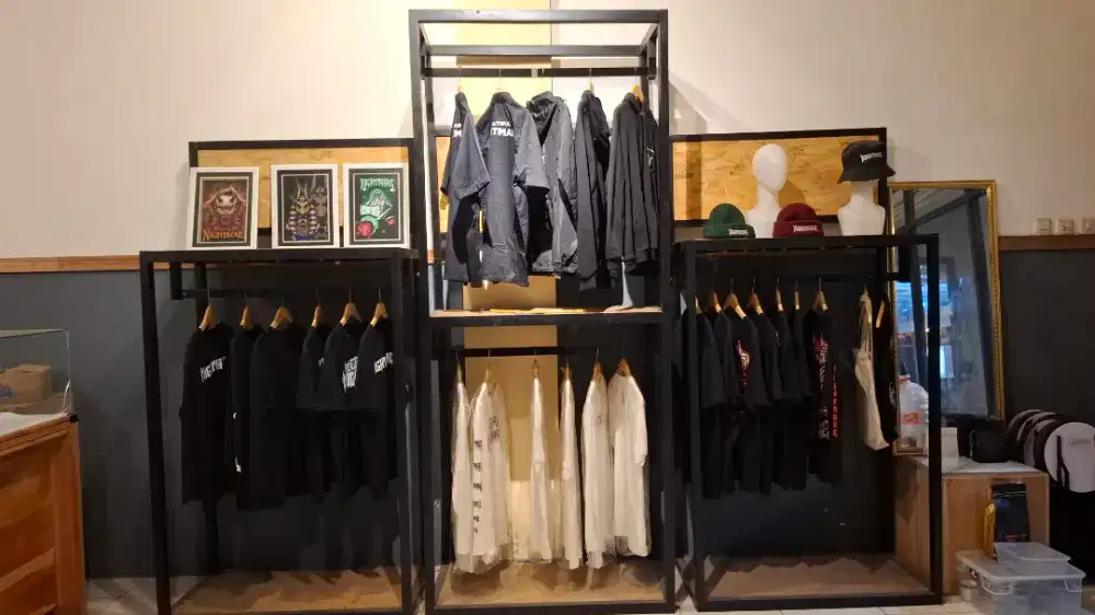 Rak Display Distro / Clothing NEGO