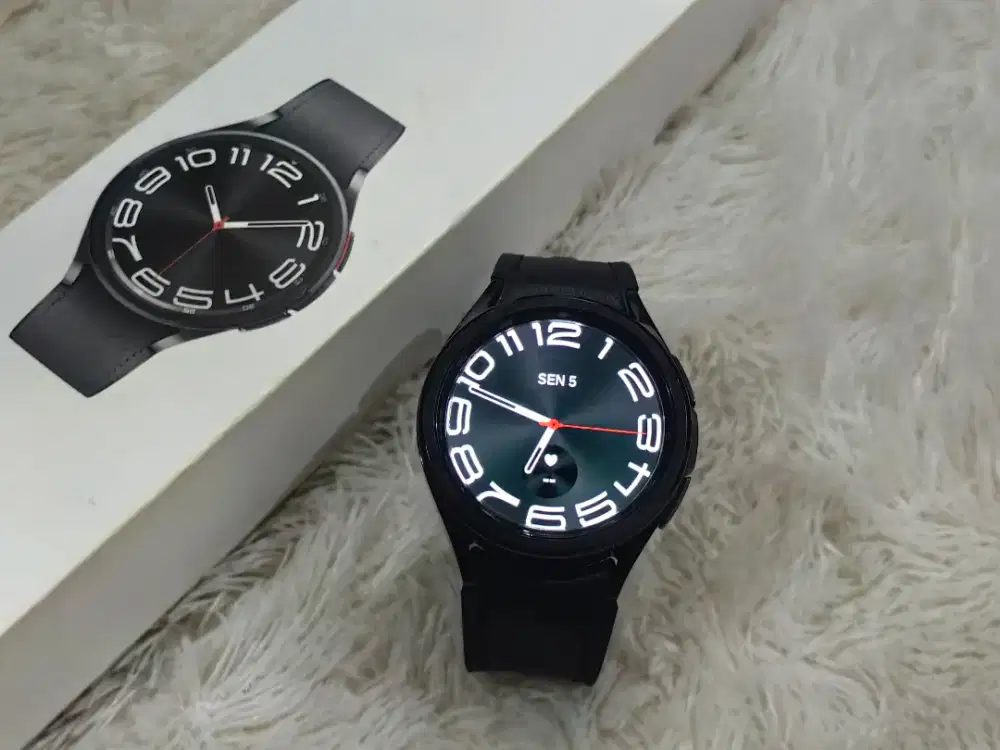 Samsung Watch 6 Classic 43mm Mulus Like New Fullset Ori