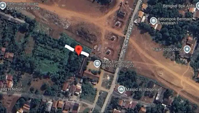 jual tanah lokasi strategis di setu bekasi