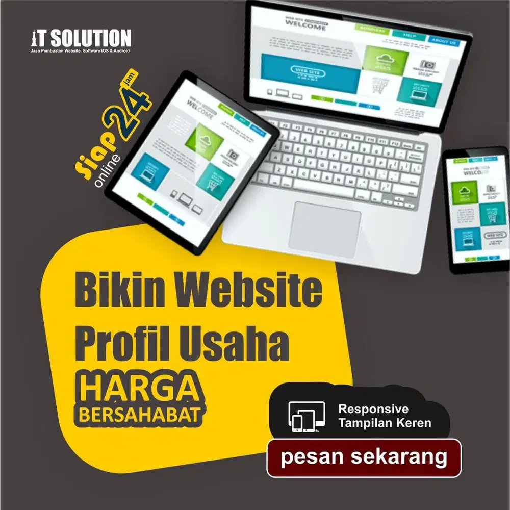 Jasa Pembuatan Website Profil Usaha Profesional