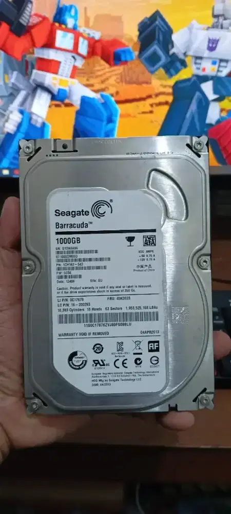 Hardisk Internal PC Seagate Barracuda 1TB Sentinel 100