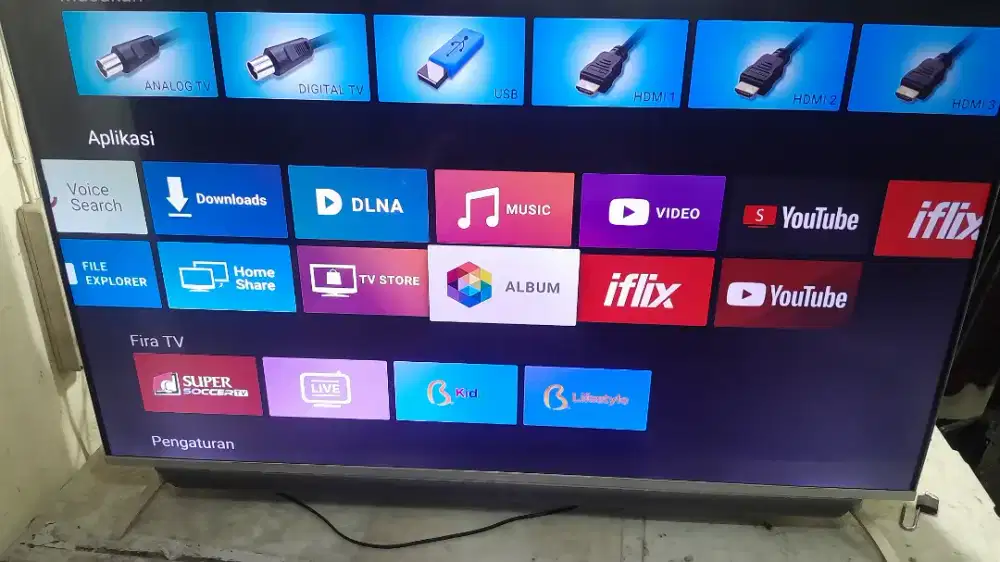 Tv led Polytron 55 inch Android UHD 4k