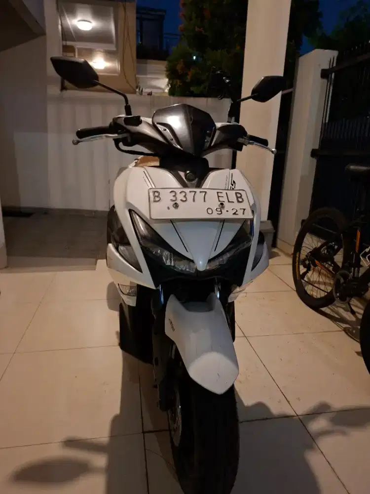 Yamaha Aerox 2017 Tipe S Keyless Putih FULL ORIGINAL Pabrik