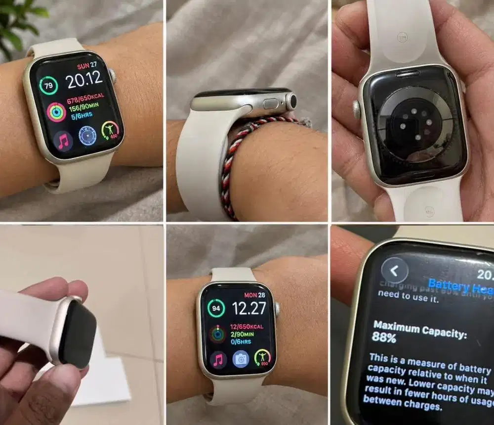 Apple Watch Seri 8 45MM Mulusss