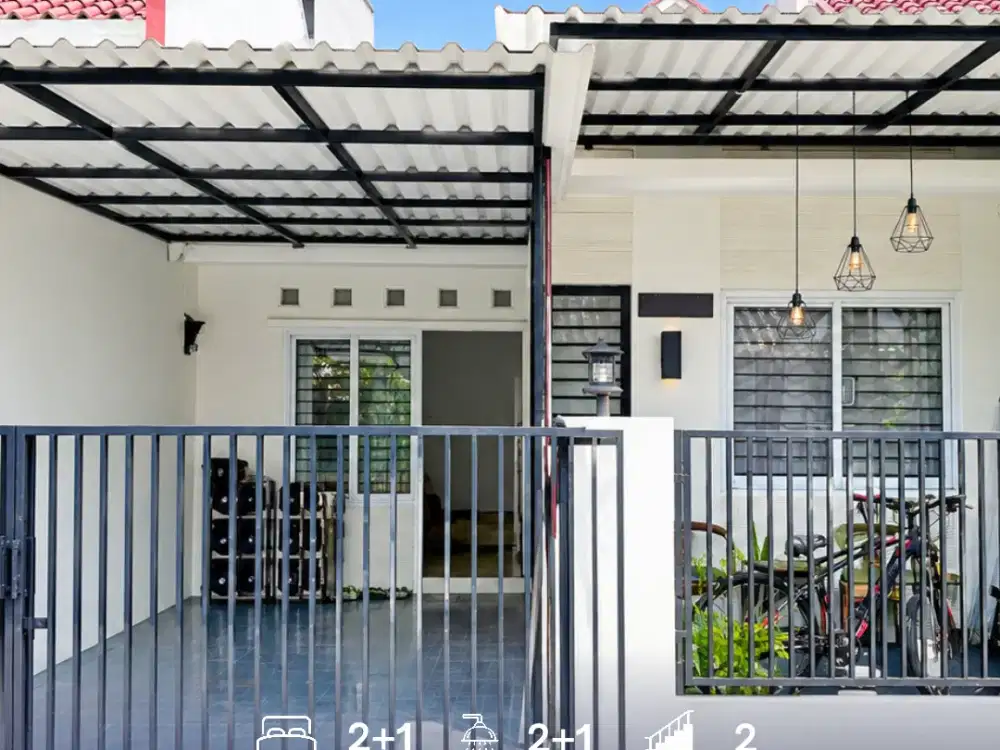 Hunian Fll Furnished Plus Elektonik di Regency Melati Mas