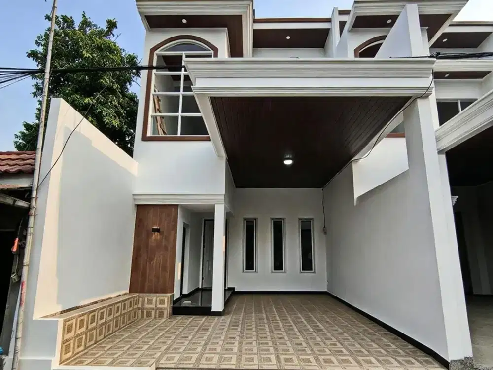 Rumah Baru Modern Bagus Siap huni Di Pondok Bambu Jakarta Timur