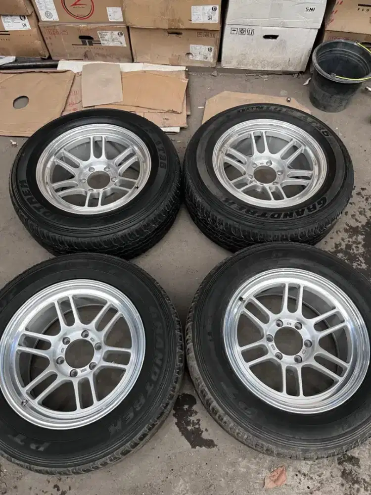 Enkei RPT1 R18x9 6x139,7 ET 0 nano brush clear. Ban 265/60 R18 4pcs