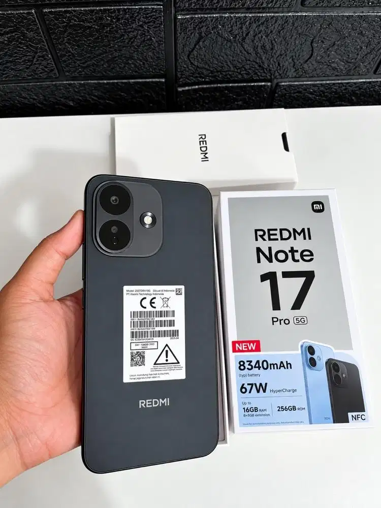 Redmi note 17 pro 5g 8/256gb fullset