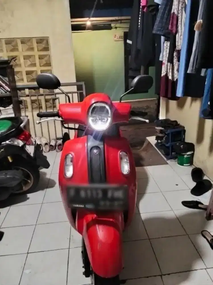 BU CEPAT! Yamaha Fazzio Hybrid 2022 Merah