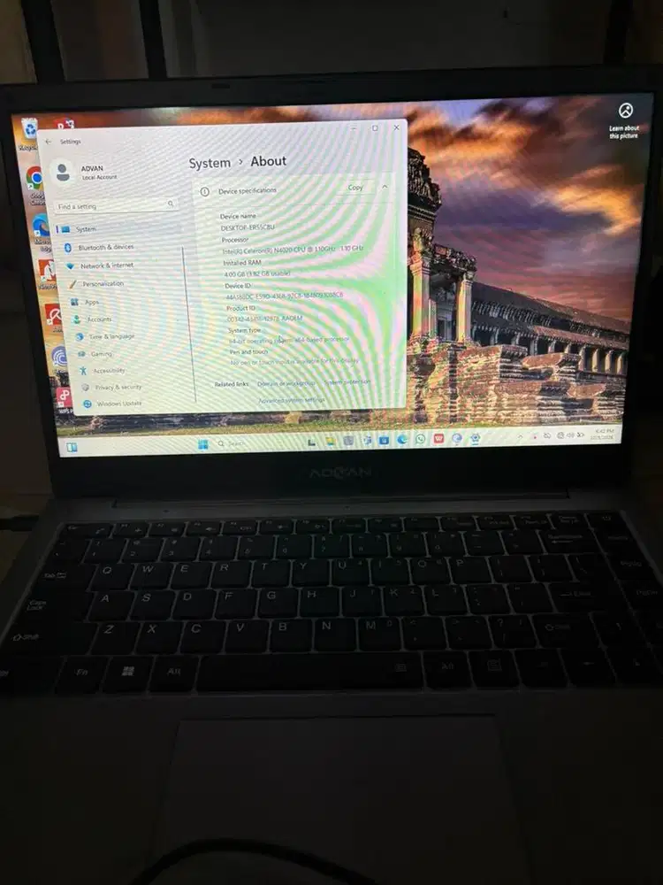 Advan soulmate ram 4gb