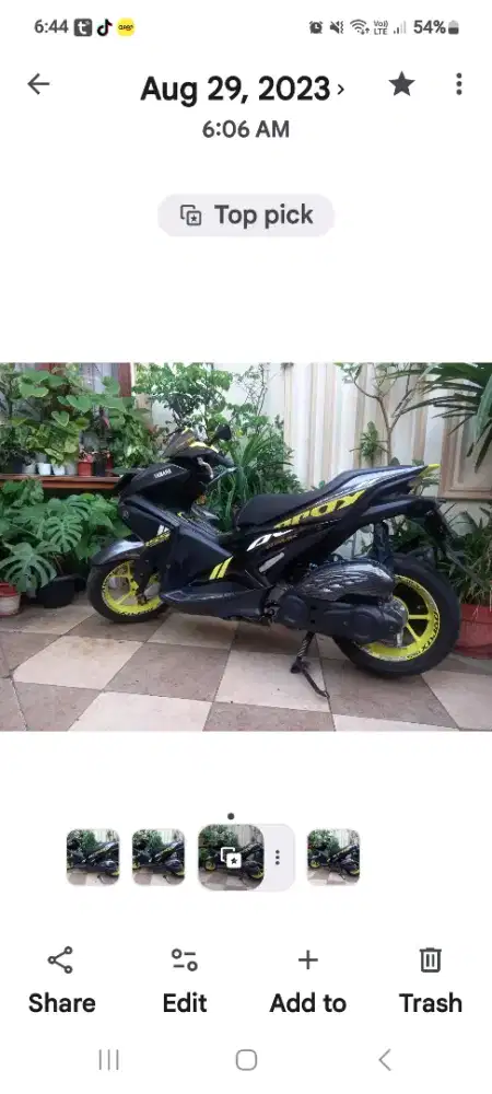 Motor Yamaha Aerox sport