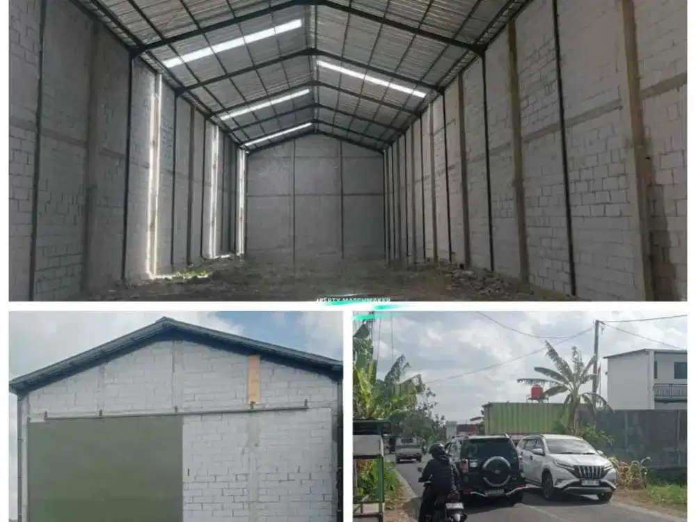 Di sewakan gudang baru daerah kasihan bantul jogja