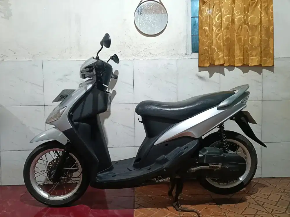 Mio sporty tahun 2007 silver /tt boleh gan cash lebih bagus