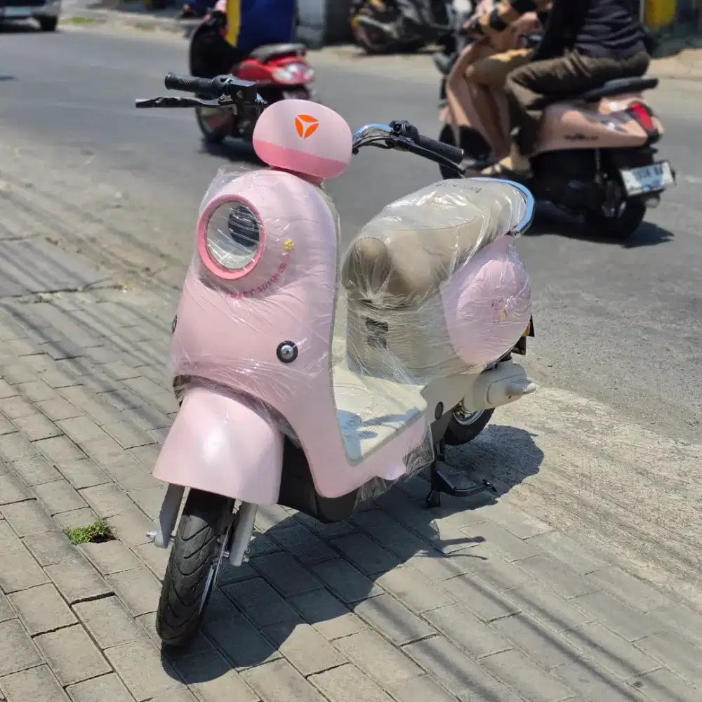 Sepeda listrik yadea yuanqi diskon langsung hingga 700 ribu