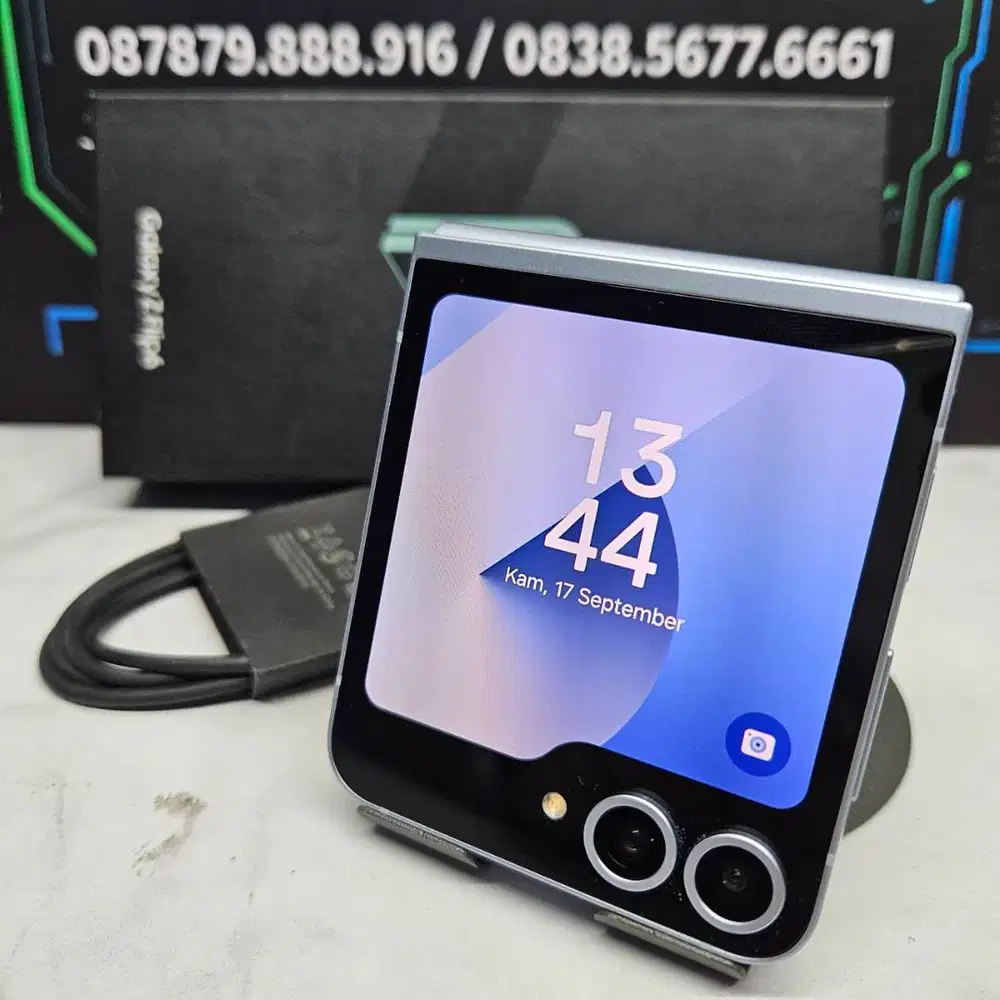 Samsung Galaxy Z Flip 6 12/256GB Blue SEIN Fullset No Minus